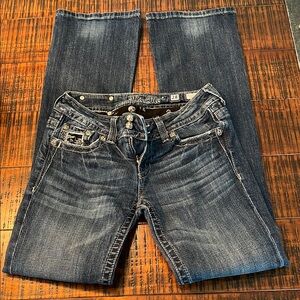 Miss Me Women's Dark Blue Boot Cut Jeans